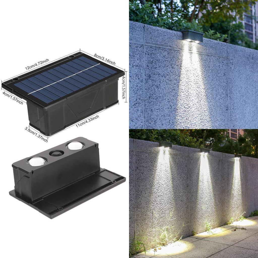 Solar Garden Spotlights: Outdoor Waterproof Decorative Lights, Automatically Illuminate at Dusk for Wall, Balcony, or Atmosphere Design.