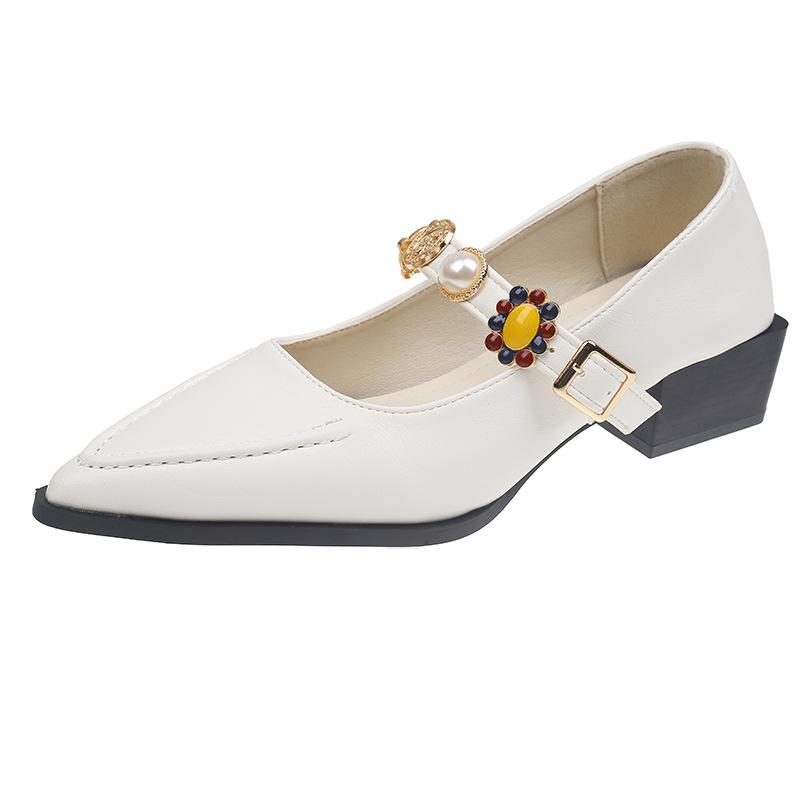 Hot Selling 2025 Shoes Women Flats Shallow Mouth Autumn round Toe Loafers Ballerinas New Fall black Retro Shoes Zapatos De Mujer