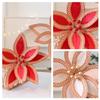 Flannel Christmas Flower Cuttings DIY Christmas Decorations Christmas Tree Accessories Artificial Flowers
