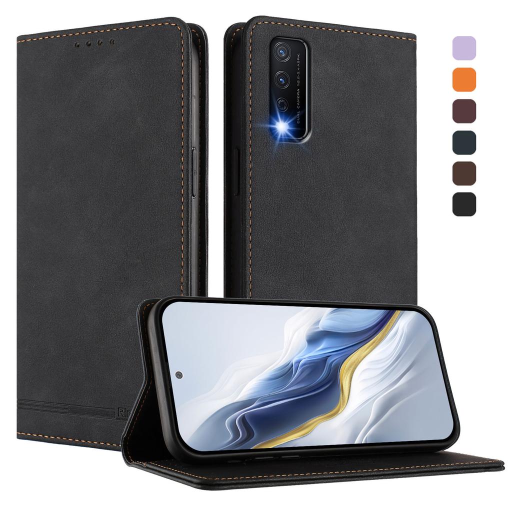 Leather Magnetic Case For VIVO Y22s Y22 Y21e Y21t Y21s Y20a Y20s Y20i Y20 Y19s Y19 Y18 Y17s Y17 Y12a Y12s Y11s Cover