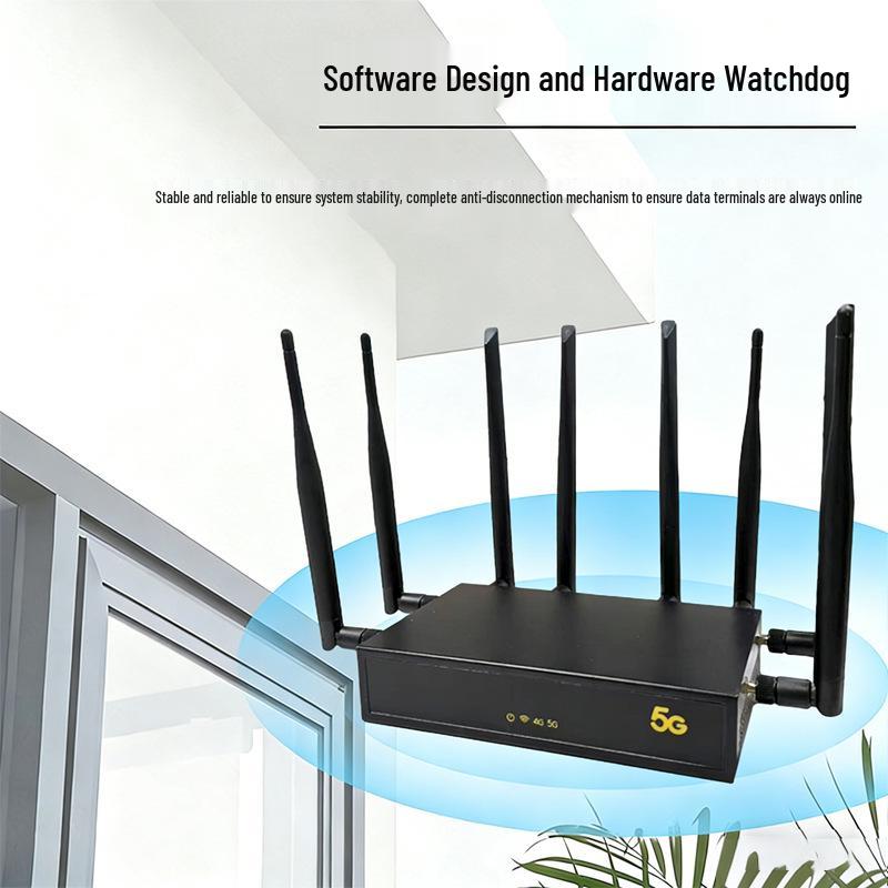 Industrial-Grade AX3000 5G CPE WiFi 6 Router, Dual-Band 2.4GHz/5GHz, with Gigabit Ethernet Port, MT7981B Chipset