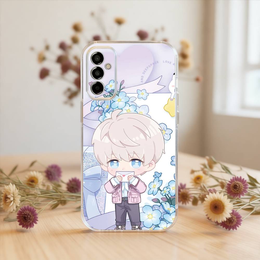 

Love Deep space Xavier Phone Case For SamsungA10,12,20,21S,30,31,40,50,51,52,70,71 Transparent Cover Samsung a70