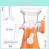 Modern Minimalist Multi Function Vegetable Chopper With Stainless Steel Construction