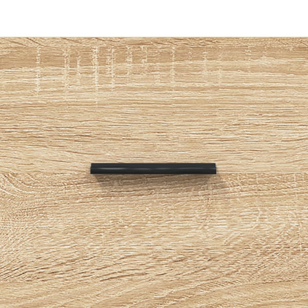 Highboard in Sonoma Oak Finish 69.5 x 34 x 180 cm Engineered Wood