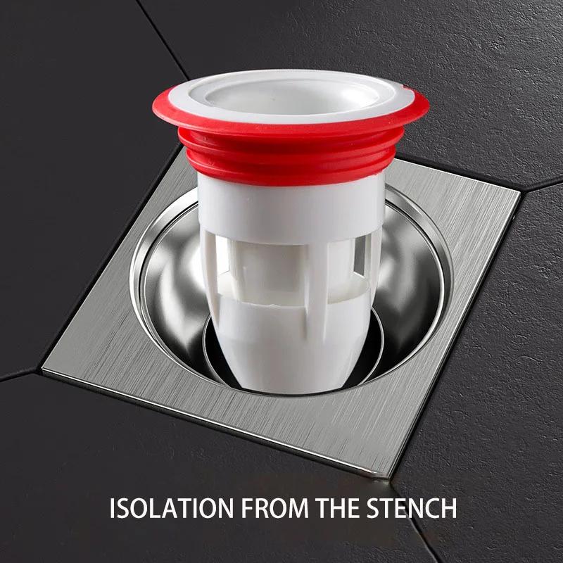 Toilet Insect-proof Anti-odor Deodorant Floor Drain Cover Sewer Deodorant Floor Drain Core Household Toilet Bathroom