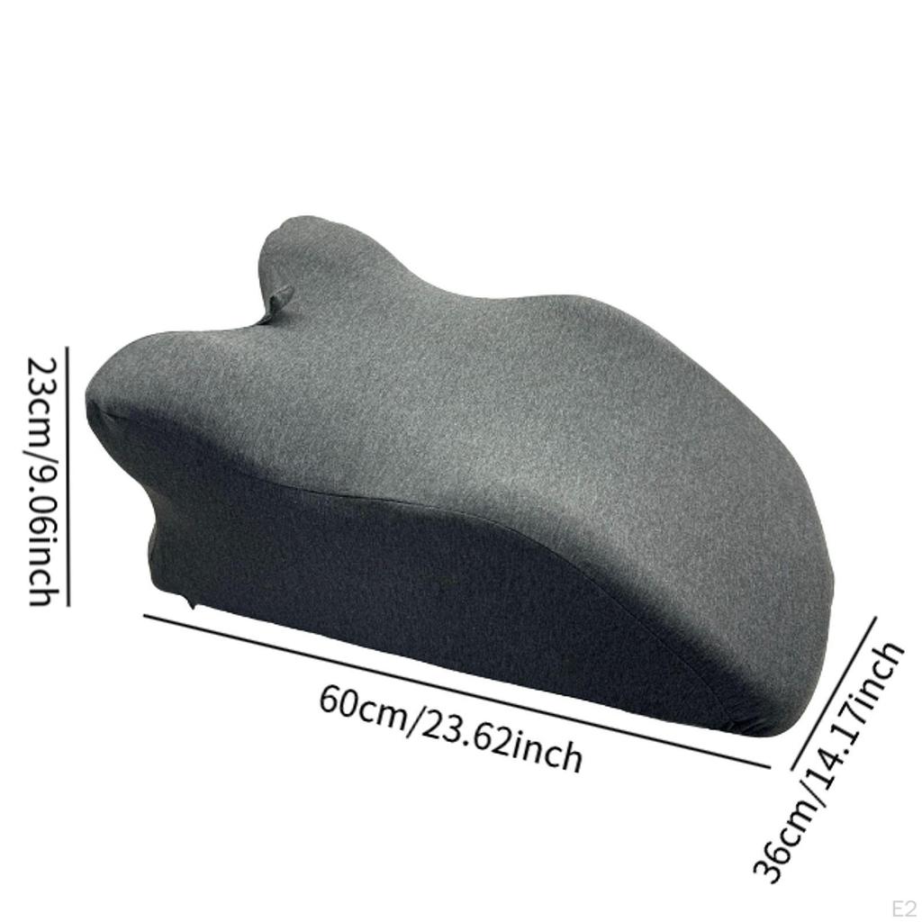 Ergonomic Wedge Pillow for Camping and Home Relaxation
