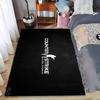 Mysterious Figure with Dark Background Rug Decor Suitable for Use As an Anti-slip Game Mat for Living Room and Bedroom Sofas