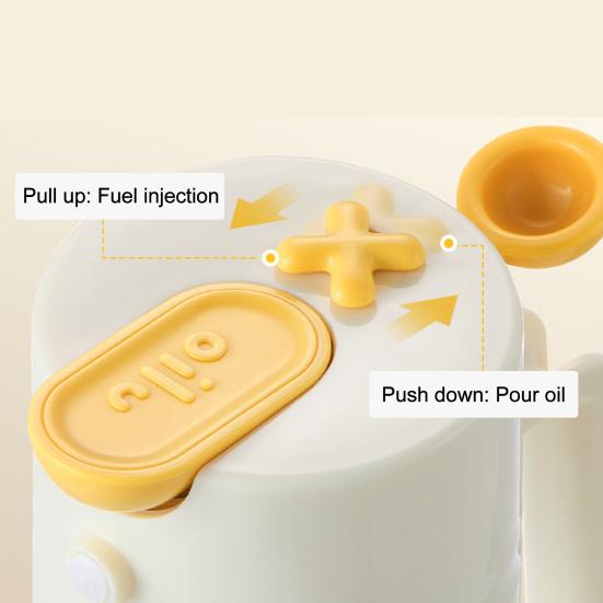 Glass Oil Sprayer Bottle for Kitchen 2-in-1 Spray & Pour Oil Dispenser Non-Drip Nozzle Atomizing Oil Sprayer with Anti-Clog Filter