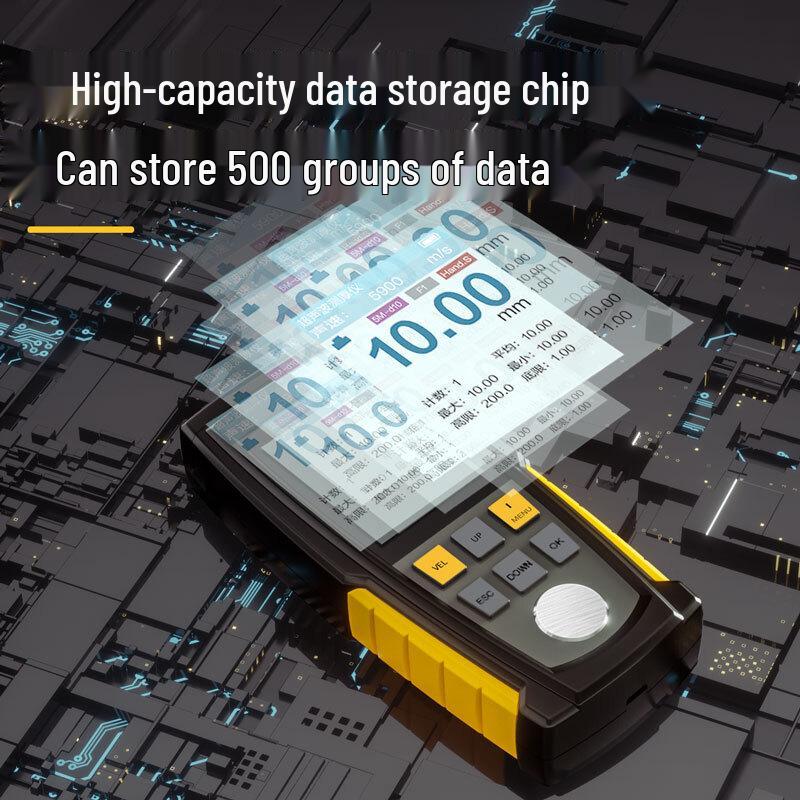 Deli High Precision Ultrasonic Thickness Gauge