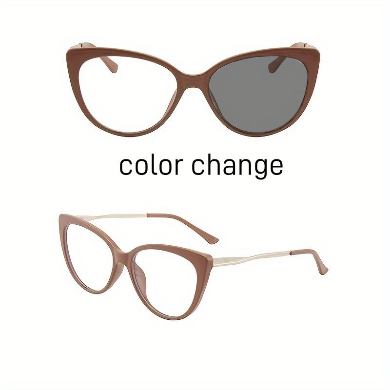 1Pcs New Personalized Ins Style Anti Blue Light Glasses  Cat Eye Frame Women'S Fashionable High-End Glasses
