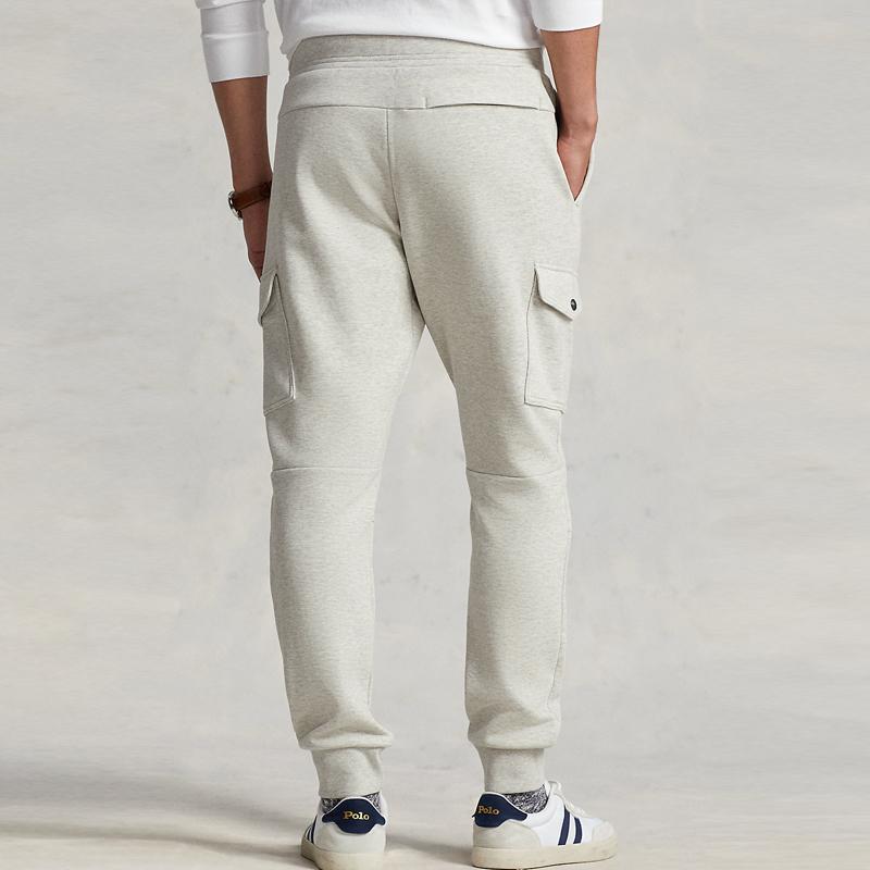 Polo Ralph Lauren Ss23 Pony Embroidered Solid Color Drawstring Sports Pants Men Bottoms Light-Gray MNPOPNT14A20098-020