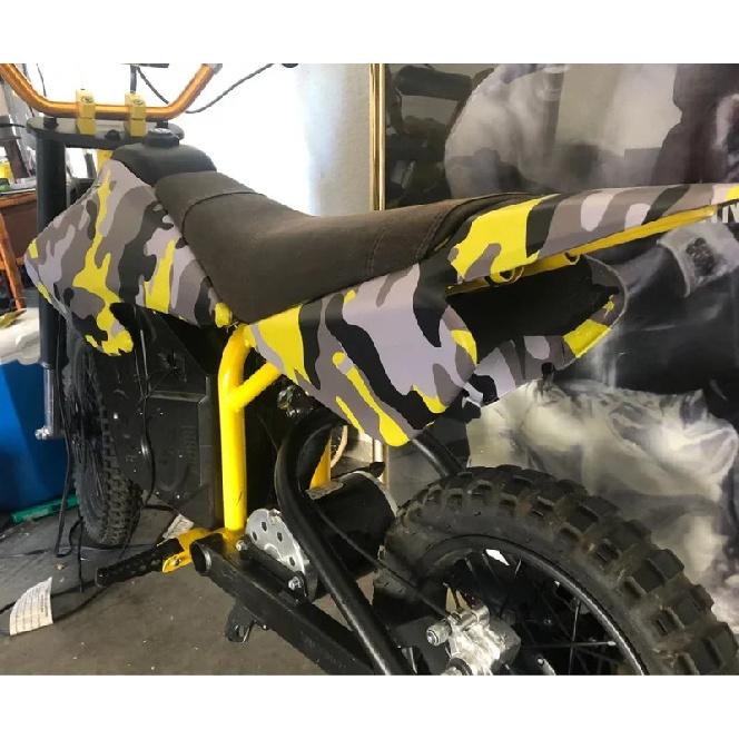 Arktisches Schnee-Tarnfolie Auto-Wrap Tarnfolie Autoaufkleber Fahrrad Konsole Computer Laptop Skin Roller Motorrad