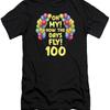 Oh My How the Days Fly 100 of School 1 T Shirt S 2XL