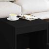 Vidaxl Nesting Tables, 3 Pcs, Black