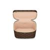 Louis Vuitton Chiusura a Zip Tela e Pelle Borsa per Trucco Borse da Donna Marrone M42265