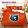 İstanbul Başakşehir Pattern Bedding Quilt Set  Home Decoration  Gift (1 * duvet cover + 2 * pillowcase  without core)