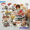 40Pcs Cute Freehand Style Mushroom Fungus Travel Mini Diary Stickers For Scrapbook Journal Luggage Cup Phone Laptop Sticker Pack