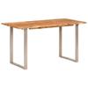 Day and Night - Day and Night Solid Acacia Wood Dining Table 140x70x76 Cm