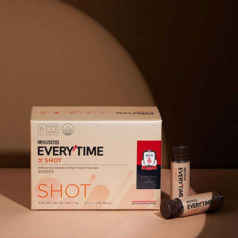 Cheong Kwan Jang Κόκκινο Τζίνσενγκ Everytime Σφηνάκι 20ml x 20 μπουκάλια 20 τεμάχια