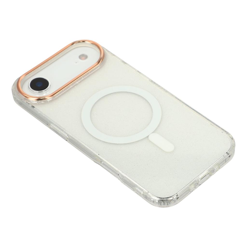 For iPhone Air Case Compatible with MagSafe PC + TPU + Acrylic Anti-Drop IMD Phone Cover