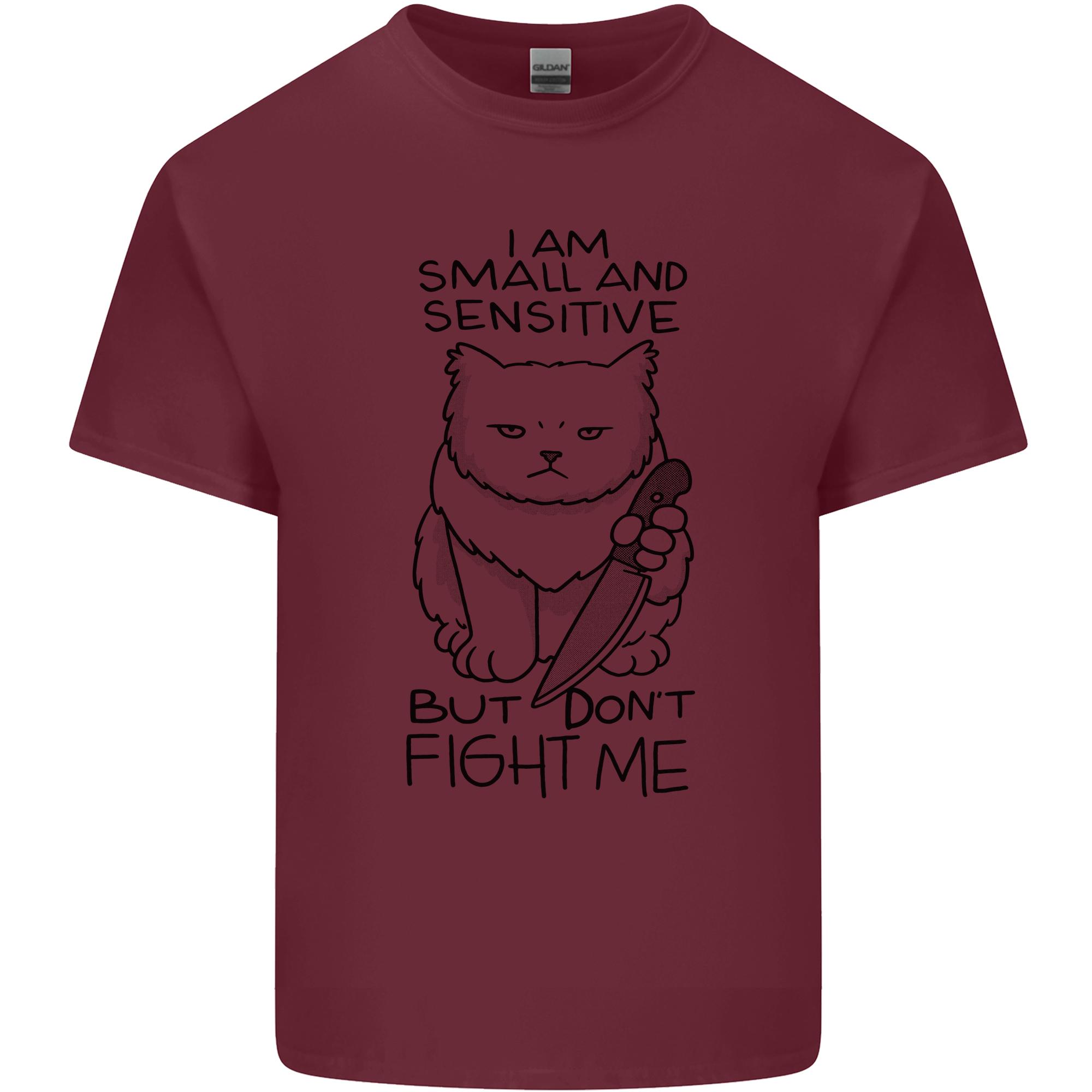 Cat Dont Fight Me Funny Unisexs Light Cotton TShirt S