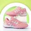 2025 Summer Velcro Breathable Mesh Children's Football Shoes Campus Football Sports Shoes Professional Non-slip Training Shoes