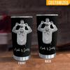 Lightweight Portable Stainless Steel Insulated Tumbler Custom Winter Warm Gift for Mom Dad Lover Outdoor Cold-Resistant Cup
