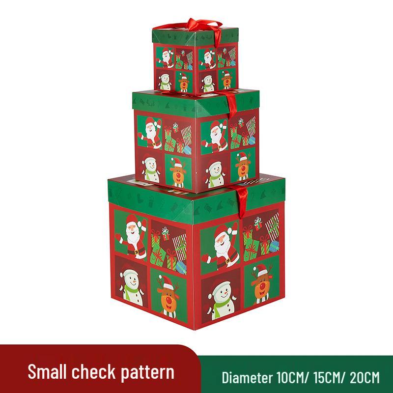 Sada dárkových krabic Vánoční stromek: Stojan na ozdoby a slavnostní balení