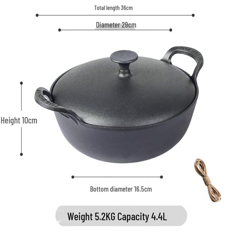 ZISIZ 29cm Multi-functional Thickened Cookpot