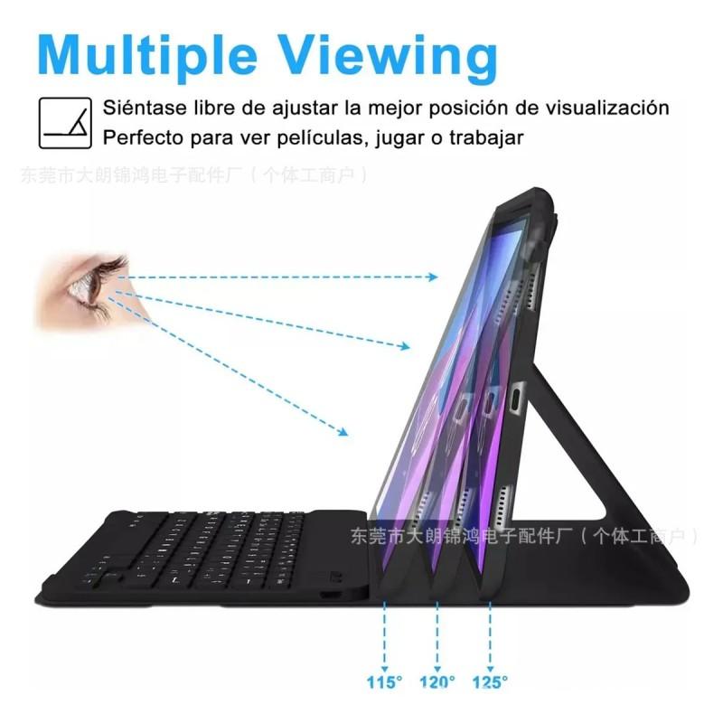 HONOR X8 Pro Tablet Case With Detachable Bluetooth Keyboard Stylus Pen MatePad SE 11.5 Slim Folio Cover