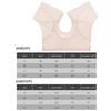 Washable T-shirt Shape Sweat Pads Reusable Breathable Armpit Care Pads Anti-slip Ultra-thin Underarm Sweat Pads Women Use
