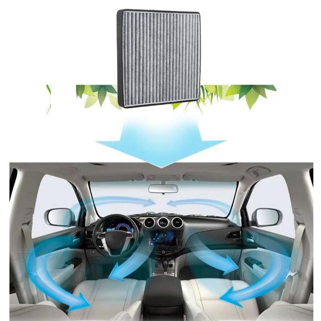 Kupefilter for Byd Atto 3 Yuan Plus Luftfilter Erstatning Bil Luftfiltre HEPA 430KM Uparfymert & duft