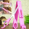 Professional Barber Tools DIY Hair Cutting Pruning Bangs Hairdressing Scissor with Ruler for Women Barber Supply