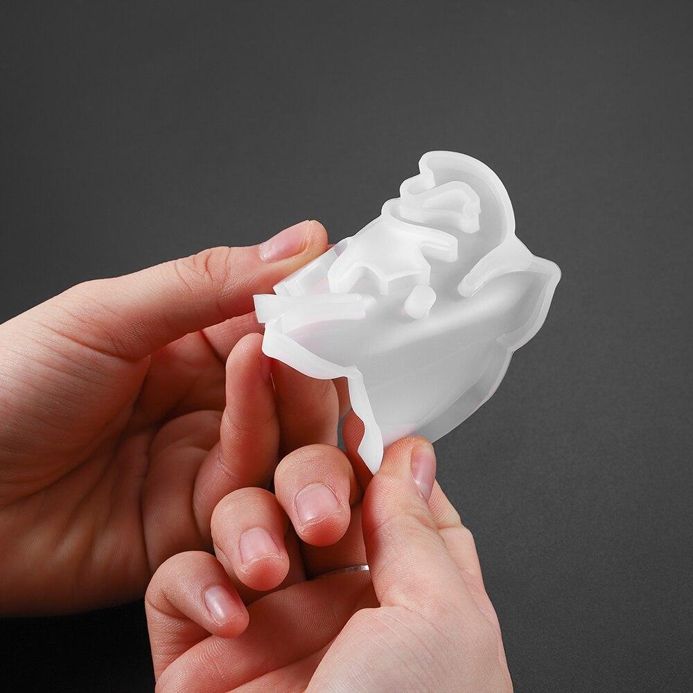 1Pcs Whale Bull Bird Cat Resin Epoxy Molds Casting Silicone UV Resin Molds For DIY Jewelry Making Findings Supplies Accessories