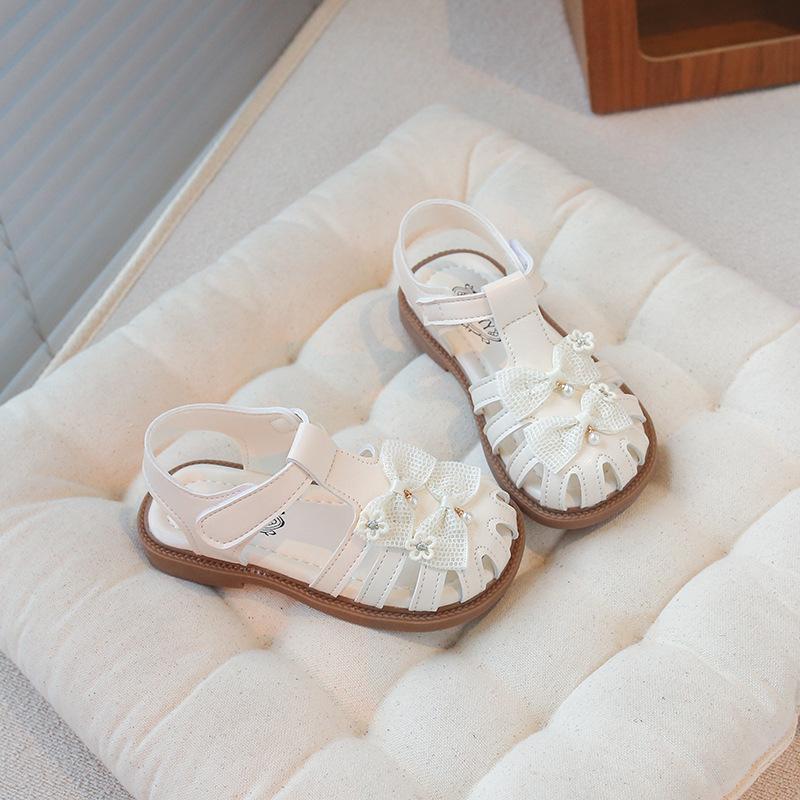 Girls fashion sandals summer new fashion foreign style children's sandals soft sole non-slip versatile beach shoes tide