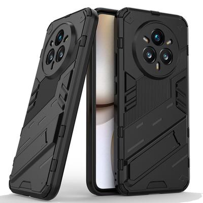 Handyhülle mit Halterung für Realme 14 Pro Plus, stoßfeste Schutzhülle für Realme 14 Pro Plus
