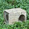 Hedgehog Bunny Handmade Natural Comfortable Foldable Woven Chew Toys Rabbit House Hay Hut Grass Bed