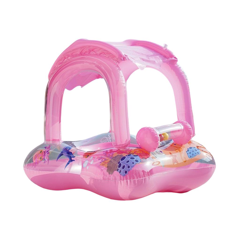 Safety Baby Cartoon Float Swim Ring Inflatable Infant Kids Swimming Pool Rings Water Toy Swim Circle for Kids Swim