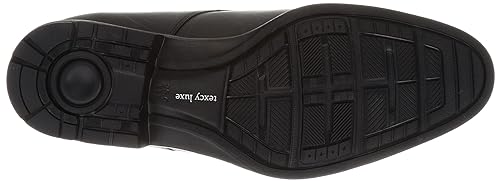[Texcy Luxe] Business Shoes, Genuine Leather, TU-7042, Men's, Black, 26.5 cm, 3E