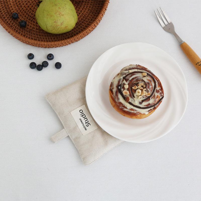 1 ks podložka na stůl, bytová dekorace, tácek, bavlna, ručně vyráběné prostírání, kuchyňské doplňky, izolační podložka 15x19,5 cm