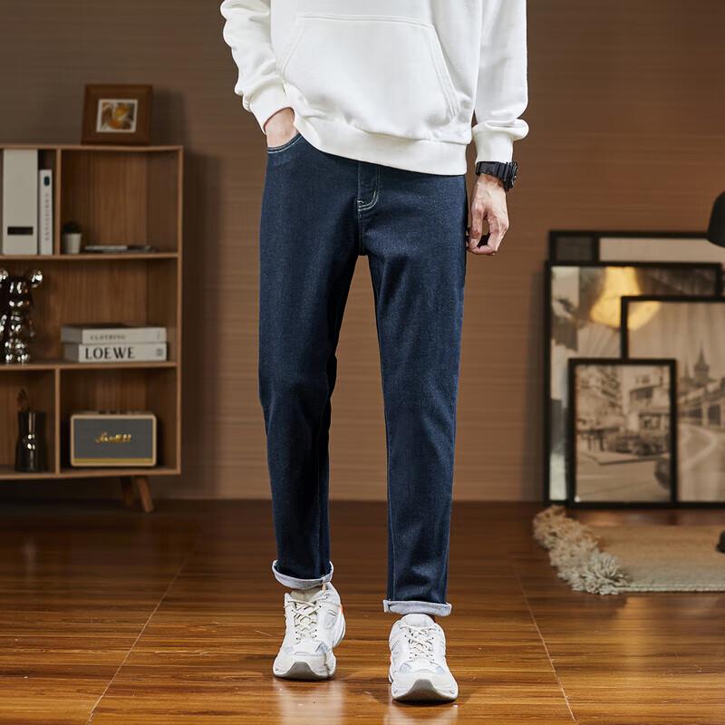 TonLion Men's Loose Straight-Leg Jeans