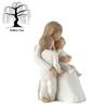 Quietly Willow Tree Figurine Mother Holding Baby Ornaments Home Desk 13cm Gift
