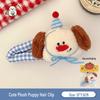 Korean Style Cute Cartoon Rabbit Gingham Hair Clip for Girls