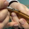 1PC Handmade DIY Leather Tools Edge Oil Painting Pen Top Edge Dye Applicator Painting Pen