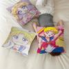 Anime Girl S-Sailor Moon Personalized Pillow Cover Kids Bedroom Wild Party Decor Pillowcase Kid Birthday Shower Gift