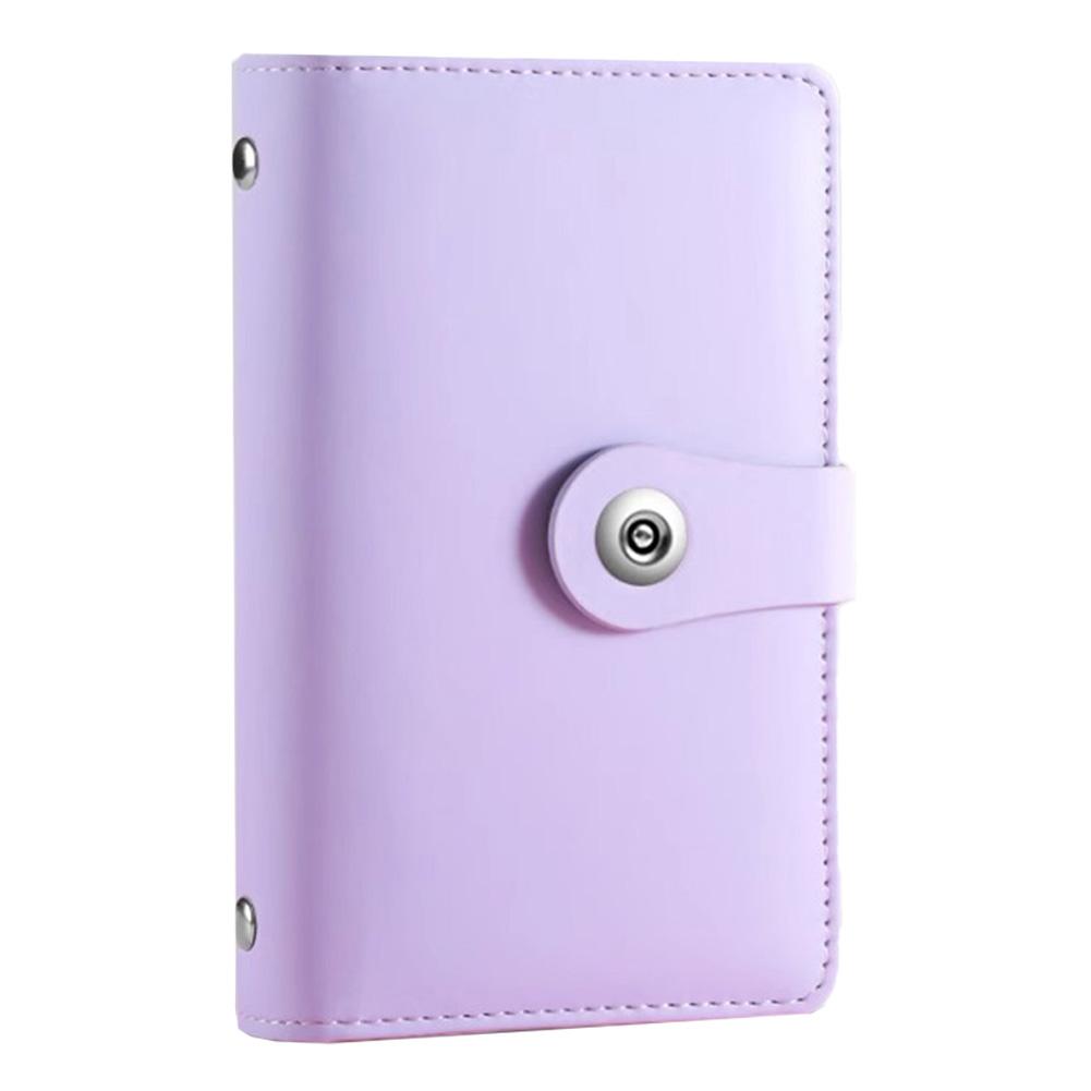

Banknote Collection Album Collector As Shown Paper Money Album Elegant Design Compact Size Plastic Construction фиолетовый