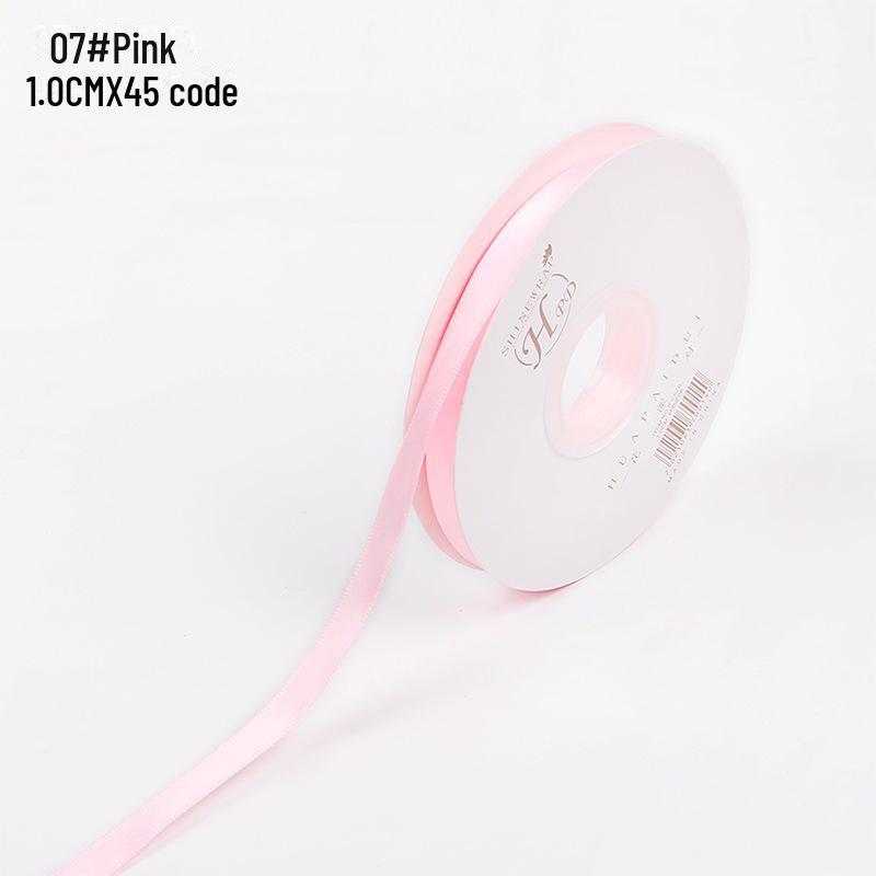 Bright Polyester Ribbon for Flower Packaging and DIY Gifts