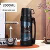 DKADI 2L Stainless Steel Insulated Travel Pot