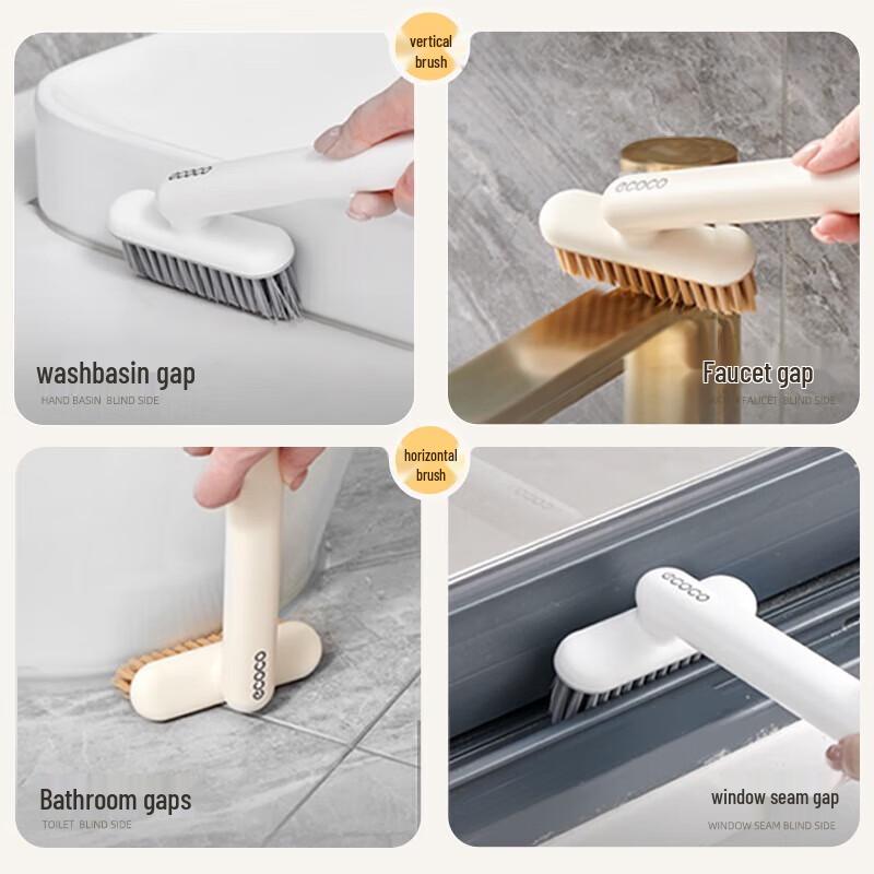 Yikeke Multi-functional Crevice Cleaning Brush (2-pack)
