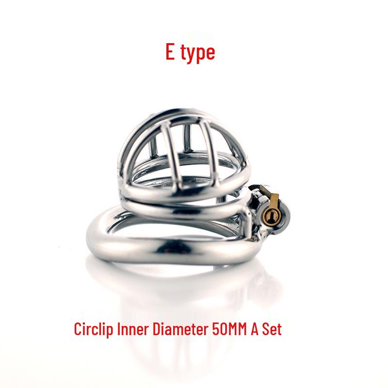 Men's Metal Chastity Cage BDSM Training Anti-Cheating Erotic Micro Punishment Toy